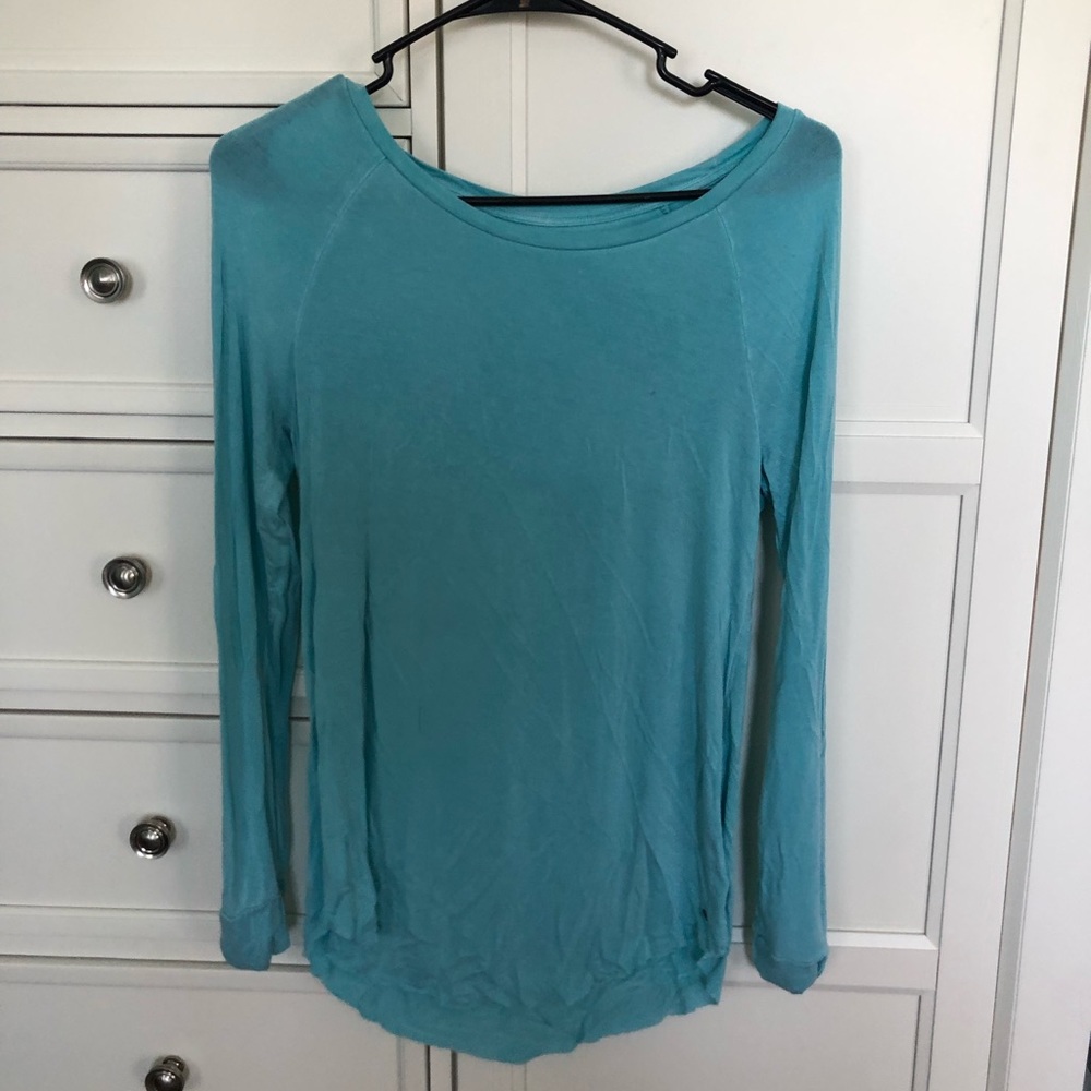 Soft and Sexy AE turquoise long sleeve